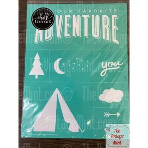 Chalk Couture Silk Screen Transfers Stencil you are our favorite adventure B